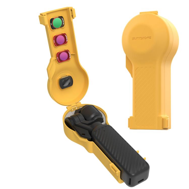Sunnylife Bulb-Shaped Protective Cover with Filter Box, Fits Gimbal Clamp, For DJI Osmo Pocket 4 / 3