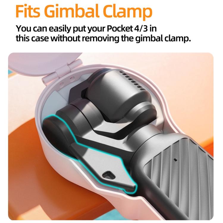 Sunnylife Bulb-Shaped Protective Cover with Filter Box, Fits Gimbal Clamp, For DJI Osmo Pocket 4 / 3