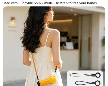 Sunnylife Bulb-Shaped Shock-proof Protective Cover with Filter Box, For DJI Osmo Pocket 4 / 3