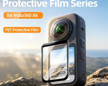 Sunnylife Screen Protector PET Soft Film, For Insta360 X6