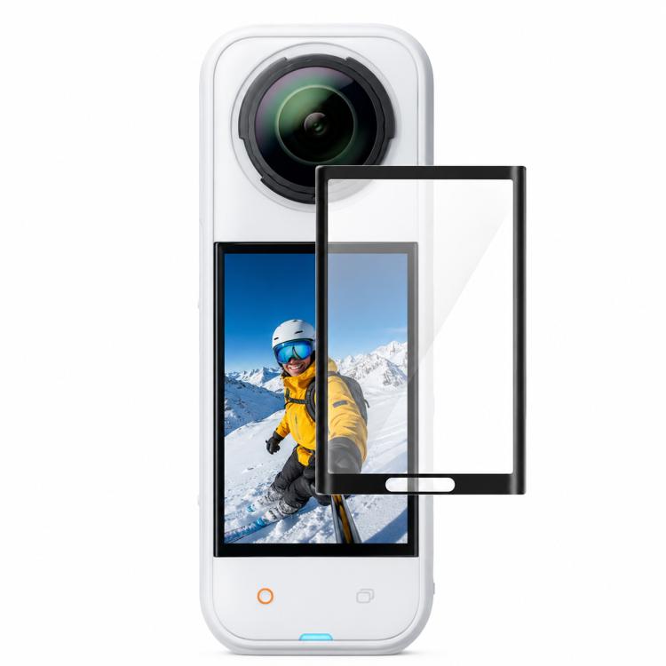 5 PCS/Pack Curved Surface Hot Bending Full Glue Lens Film Camera Accessories for Insta 360 X6