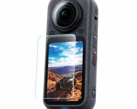 Curved Heat-Bent Tempered Glass Screen Film, For Insta360 X6