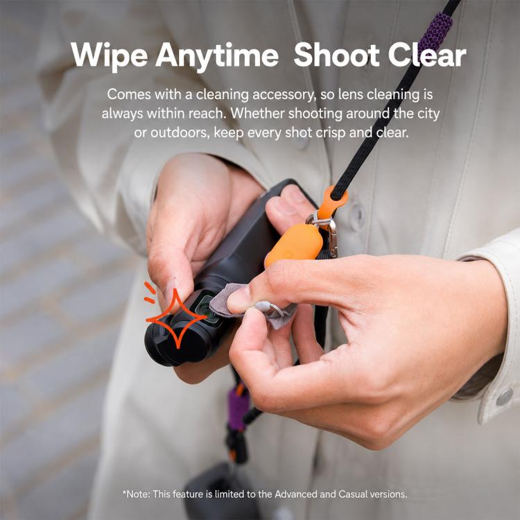 PGYTECH Pocket Shoulder Lanyard Anti-loss Strap, For DJI Osmo Pocket 4 / 3