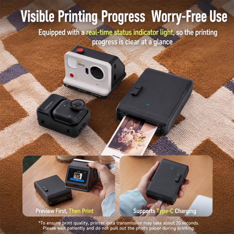 For Insta360 Go Ultra FunCam Box Kit, FunCam Case, FunCam Case Kit, FunCam Photo Paper
