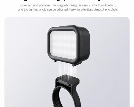 Original Insta360 Mini Magnetic Fill Light, For Insta360 Luna Ultra