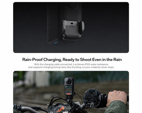 Original Insta360 X6 Charging Rainproof Cover, For Insta360 X6