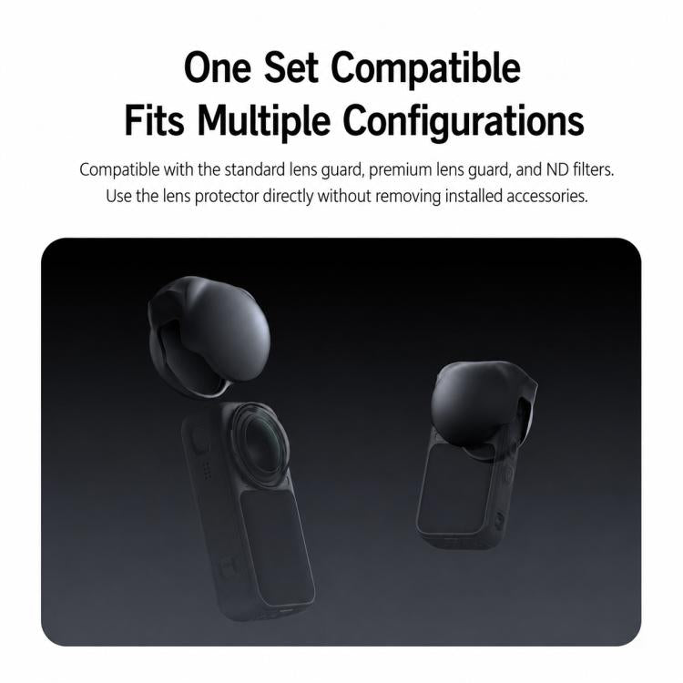 Original Insta360 X6 Lens Cap Silicone Cover, For Insta360 X6