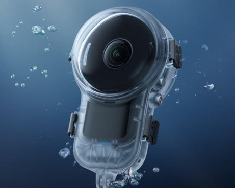 Professional Invisible Dive Housing 60m Waterproof Case, For Insta360 X6
