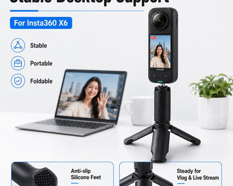 Mini Handheld Tripod Pocket Gimbal Desktop Holder
