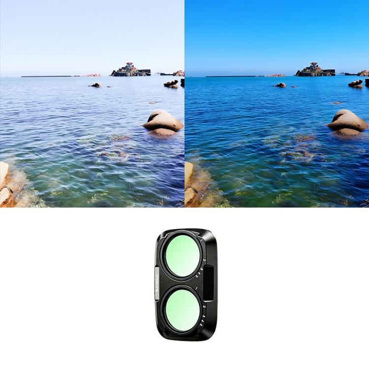 For DJI Osmo Pocket 4P Xasurg Camera Lens Filter, CPL, Black Mist 1/4, NIGHT, 3 in 1 CPL VND Black Mist, 3 in 1 CPL ND32 Black Mist, 4 in 1 CPL ND UV
