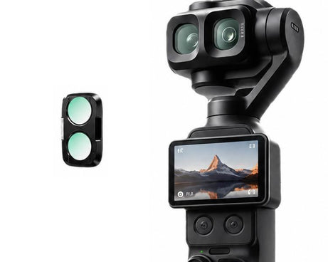 For DJI Osmo Pocket 4P Xasurg Camera Lens Filter, CPL, Black Mist 1/4, NIGHT, 3 in 1 CPL VND Black Mist, 3 in 1 CPL ND32 Black Mist, 4 in 1 CPL ND UV