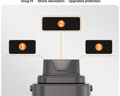 Xasurg Detachable Car Mount Base Desktop Stand, For DJI Osmo Pocket 4 / 3
