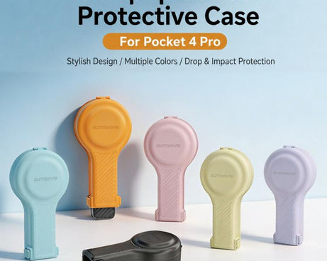 Xasurg Shock-proof Protective Cover For DJI Osmo Pocket 4P, Bulb-Shaped  Case, Bulb-Shaped  Case with Strap