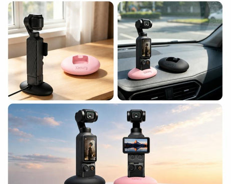 Xasurg Silicone Base Desktop Stand, For DJI Osmo Pocket 4 / 3