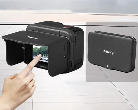 Xasurg Magnetic Sun Hood Foldable Screen Shade For DJI Action 6 /  Insta Ace Pro / Ace Pro 2