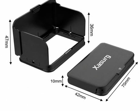 Xasurg Magnetic Sun Hood Foldable Screen Shade For DJI Action 6 /  Insta Ace Pro / Ace Pro 2