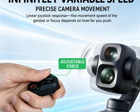 Xasurg Wireless Bluetooth Remote Control, For DJI Osmo Pocket 4P / 4 / 3
