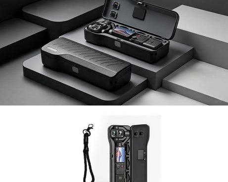 Xasurg Protective Storage Box Cover with Filter & Card Slots, For DJI Osmo Pocket 4P