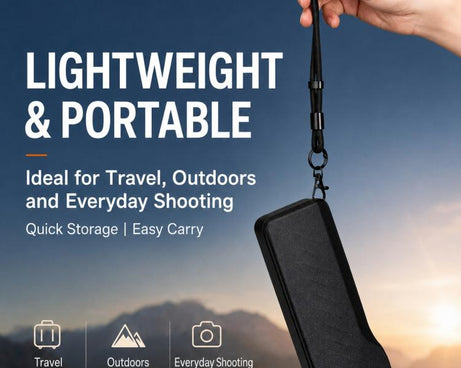Xasurg Protective Storage Box Cover with Filter & Card Slots, For DJI Osmo Pocket 4P