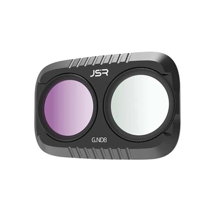For DJI Osmo Pocket 4P JSR KB Series Clip-on Camera Lens Filter, UV, CPL, ND8, ND16, ND32, ND64, GND8, GND16, VND2-5, VND6-9, STAR, NIGHT, Black Mist 1/4, Wide Angle, 3 in 1 UV ND8/16, 3 in 1 CPL Black Mist VND, 4 in 1 CPL ND8/16/32, 4 in 1 ND8-64PL   ...