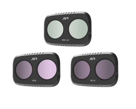 For DJI Osmo Pocket 4P JSR KB Series Clip-on Camera Lens Filter, UV, CPL, ND8, ND16, ND32, ND64, GND8, GND16, VND2-5, VND6-9, STAR, NIGHT, Black Mist 1/4, Wide Angle, 3 in 1 UV ND8/16, 3 in 1 CPL Black Mist VND, 4 in 1 CPL ND8/16/32, 4 in 1 ND8-64PL   ...