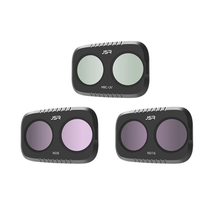 For DJI Osmo Pocket 4P JSR KB Series Clip-on Camera Lens Filter, UV, CPL, ND8, ND16, ND32, ND64, GND8, GND16, VND2-5, VND6-9, STAR, NIGHT, Black Mist 1/4, Wide Angle, 3 in 1 UV ND8/16, 3 in 1 CPL Black Mist VND, 4 in 1 CPL ND8/16/32, 4 in 1 ND8-64PL   ...