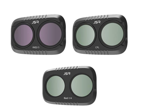 For DJI Osmo Pocket 4P JSR KB Series Clip-on Camera Lens Filter, UV, CPL, ND8, ND16, ND32, ND64, GND8, GND16, VND2-5, VND6-9, STAR, NIGHT, Black Mist 1/4, Wide Angle, 3 in 1 UV ND8/16, 3 in 1 CPL Black Mist VND, 4 in 1 CPL ND8/16/32, 4 in 1 ND8-64PL   ...