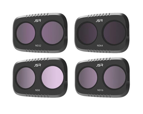 For DJI Osmo Pocket 4P JSR KB Series Clip-on Camera Lens Filter, UV, CPL, ND8, ND16, ND32, ND64, GND8, GND16, VND2-5, VND6-9, STAR, NIGHT, Black Mist 1/4, Wide Angle, 3 in 1 UV ND8/16, 3 in 1 CPL Black Mist VND, 4 in 1 CPL ND8/16/32, 4 in 1 ND8-64PL   ...