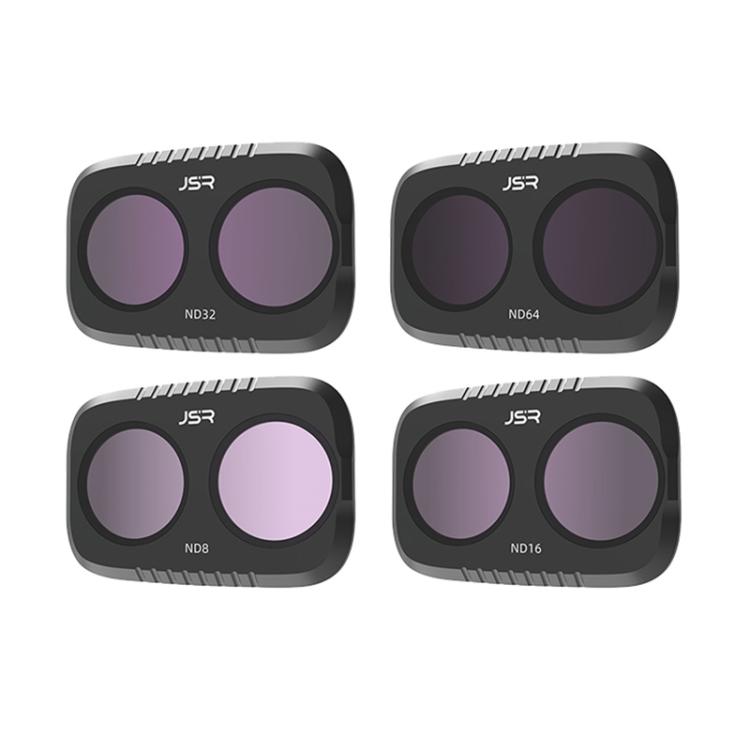 For DJI Osmo Pocket 4P JSR KB Series Clip-on Camera Lens Filter, UV, CPL, ND8, ND16, ND32, ND64, GND8, GND16, VND2-5, VND6-9, STAR, NIGHT, Black Mist 1/4, Wide Angle, 3 in 1 UV ND8/16, 3 in 1 CPL Black Mist VND, 4 in 1 CPL ND8/16/32, 4 in 1 ND8-64PL   ...