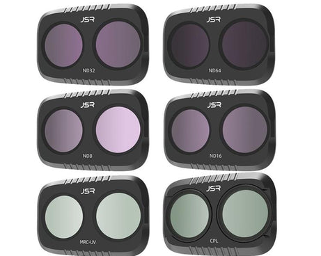 For DJI Osmo Pocket 4P JSR KB Series Clip-on Camera Lens Filter, UV, CPL, ND8, ND16, ND32, ND64, GND8, GND16, VND2-5, VND6-9, STAR, NIGHT, Black Mist 1/4, Wide Angle, 3 in 1 UV ND8/16, 3 in 1 CPL Black Mist VND, 4 in 1 CPL ND8/16/32, 4 in 1 ND8-64PL   ...
