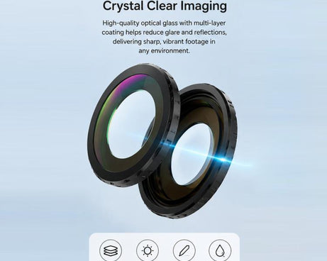 Panoramic Camera Replacement Lens Set with Tool, For DJI Avata 360