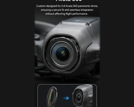 Panoramic Camera Replacement Lens Set with Tool, For DJI Avata 360