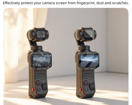 Sunnylife Lens Screen Protector Tempered Glass Protective Film, For Insta360 Luna Pro