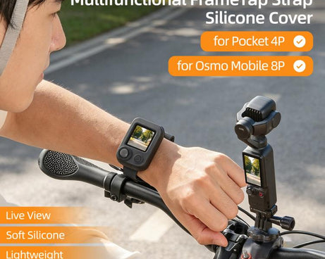 Sunnylife Multifunctional Wristband Silicone Cover Expansion Band Strap, For DJI Osmo Pocket 4P / Mobile 8P