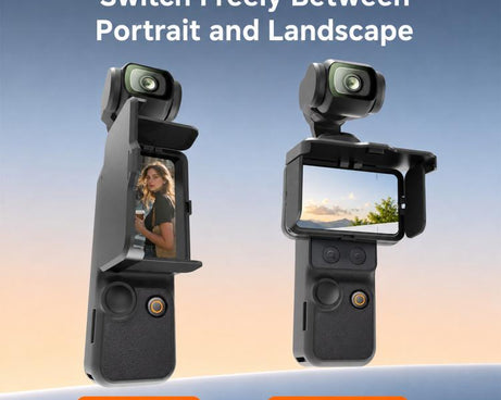 For DJI Osmo Pocket 4P / 4 / 3 Screen Shield Magnetic Folding Anti-Glare Sunshade Cover, Common Version, NFC Version