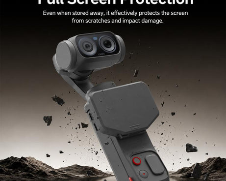 For Insta360 Luna Ultra / Pro Screen Shield Magnetic Folding Anti-Glare Sunshade Cover, Common Version, NFC Version