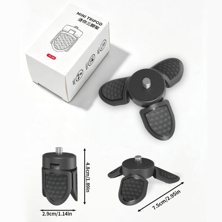 Portable Mini Tripod Desktop Holder with 1/4 inch Screw, Common Version, Magnetic Version