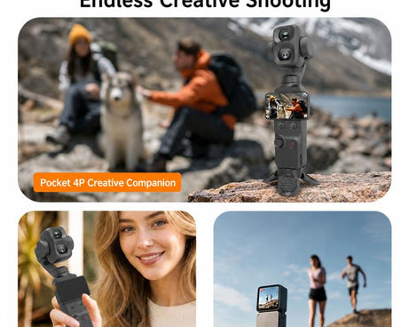 Portable Mini Tripod Desktop Holder with 1/4 inch Screw, Common Version, Magnetic Version