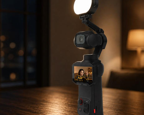 Mini LED Fill Light Adjustable Color Temperature Pocket Light, For Insta360 Luna Pro