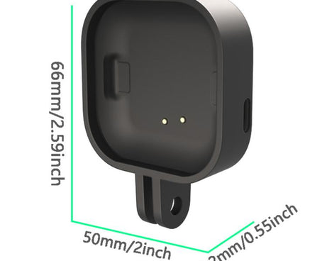 Action Camera Magnetic Charging Dock Mount Adapter, For Insta360 GO Ultra