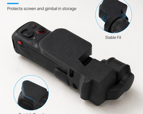 Gimbal Lock Clip & Screen Protector, For Insta360 Luna Pro