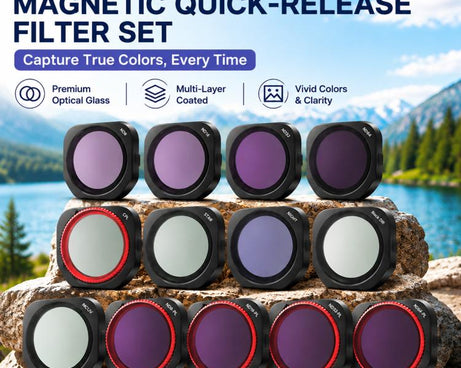 For Insta360 Luna Pro Magnetic Quick Release Lens Filter, CPL, ND8, ND16, ND32, ND64, STAR, NIGHT, Black Mist 1/4, Pearlescent, Macro 10X, VND2-5, Wide Angle, 2 in 1 Wide 10X Macro, 2 in 1 NIGHT Black Mist, 3 in 1 Mixed CPL NIGHT, 3 in 1 Mixed CPL VND2...