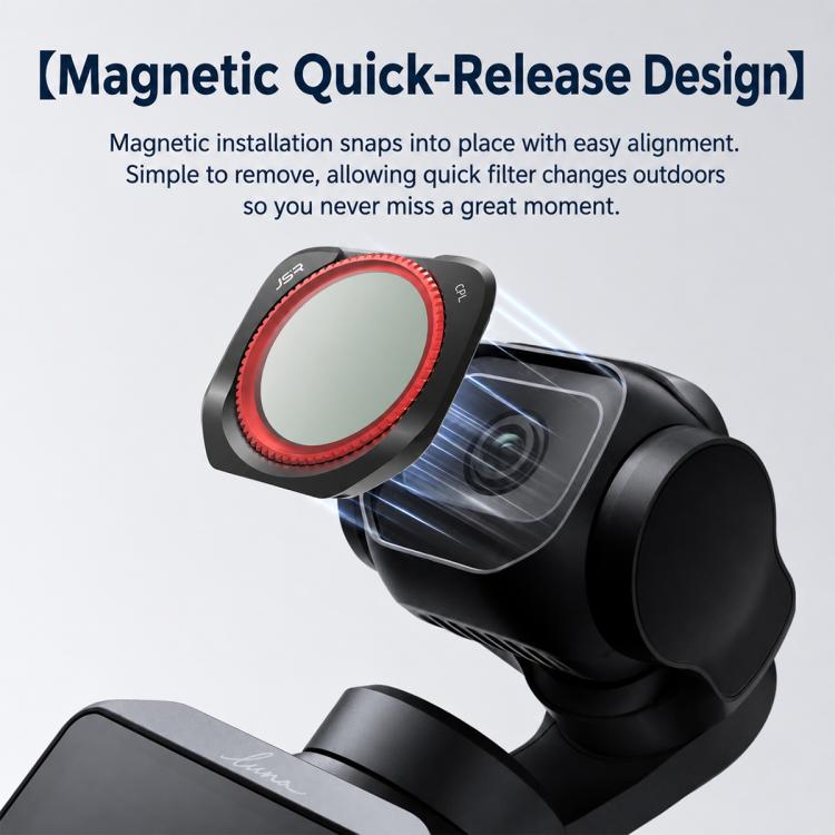 For Insta360 Luna Pro Magnetic Quick Release Lens Filter, CPL, ND8, ND16, ND32, ND64, STAR, NIGHT, Black Mist 1/4, Pearlescent, Macro 10X, VND2-5, Wide Angle, 2 in 1 Wide 10X Macro, 2 in 1 NIGHT Black Mist, 3 in 1 Mixed CPL NIGHT, 3 in 1 Mixed CPL VND2...