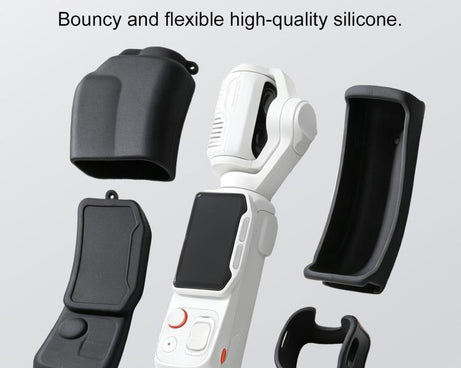 4-in-1 Set Silicone Protective Full-Body Camera Cover, For Insta360 Luna Ultra