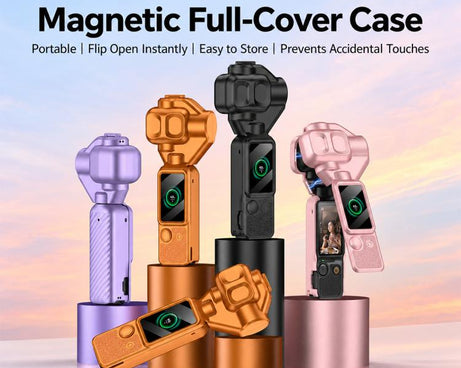 GKK Gimbal Cover Camera Protector Screen Body Magnetic Full Cover, For DJI Osmo Pocket 4P