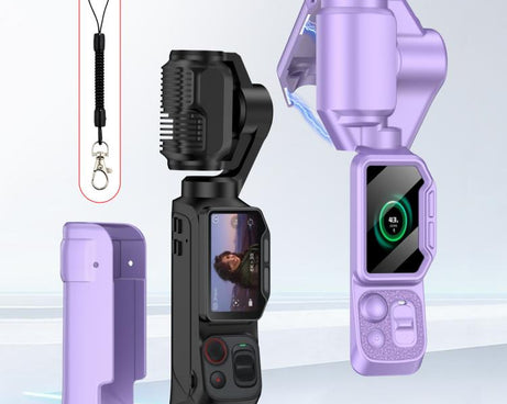 GKK Gimbal Cover Camera Protector Screen Body Magnetic Full Cover, For Insta360 Luna Ultra