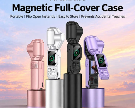 GKK Gimbal Cover Camera Protector Screen Body Magnetic Full Cover, For Insta360 Luna Ultra