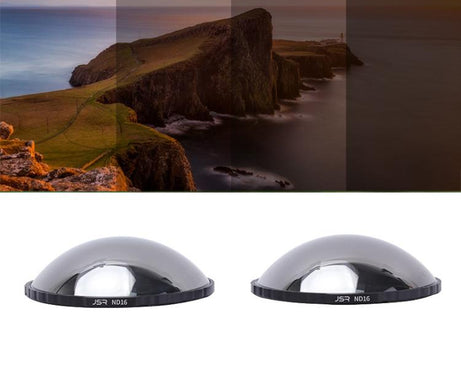 2 PCS/Pack For Insta360 X6 JSR Clip-on ND Lens Filter, ND16, ND32, ND64