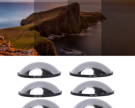 For Insta360 X6 JSR Clip-on ND Lens Filter, 4 in 1 ND32 + PC Lens Guard, 6 in 1 ND16/32/64