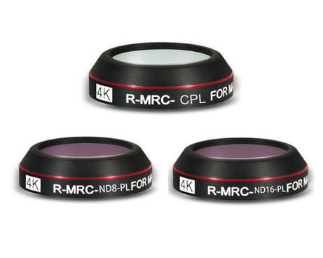JSR RD Series Lens Filter Set For SJCAM SJC300 / 400 / 400 Pro, 3 in 1 CPL ND8/16PL, 3 in 1 CPL ND16PL NIGHT, 4 in 1 UV CPL ND8/16PL, 4 in 1 ND8/16/32/64PL, 5 in 1 Mixed Filter, 6 in 1 UV CPL NDPL, 6 in 1 Mixed Filter